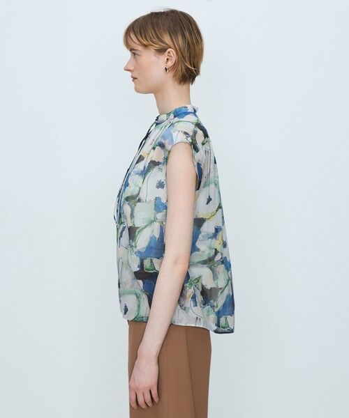 TOMORROWLAND / トゥモローランド シャツ・ブラウス | ミラージュフラワープリント ショルダーギャザーブラウス | 詳細3