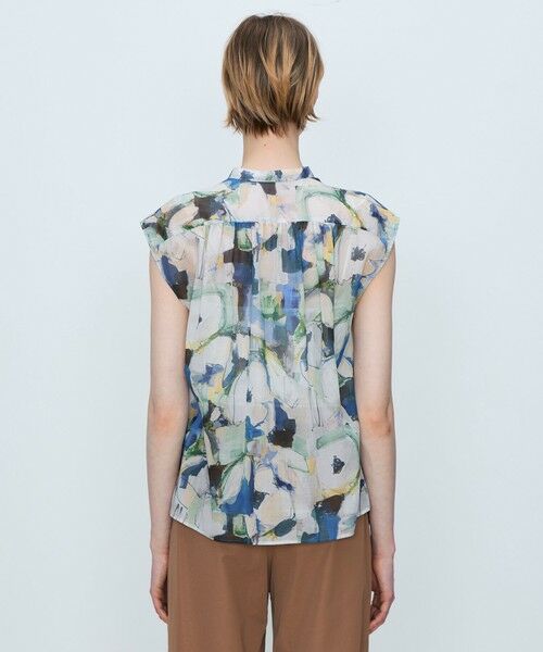 TOMORROWLAND / トゥモローランド シャツ・ブラウス | ミラージュフラワープリント ショルダーギャザーブラウス | 詳細4