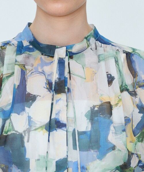 TOMORROWLAND / トゥモローランド シャツ・ブラウス | ミラージュフラワープリント ショルダーギャザーブラウス | 詳細5