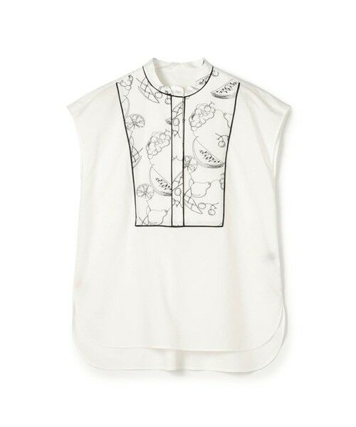 TOMORROWLAND / トゥモローランド シャツ・ブラウス | 【WEB先行予約】フルッタエンブロイダリー フレンチブザムブラウス（12 ホワイト系）