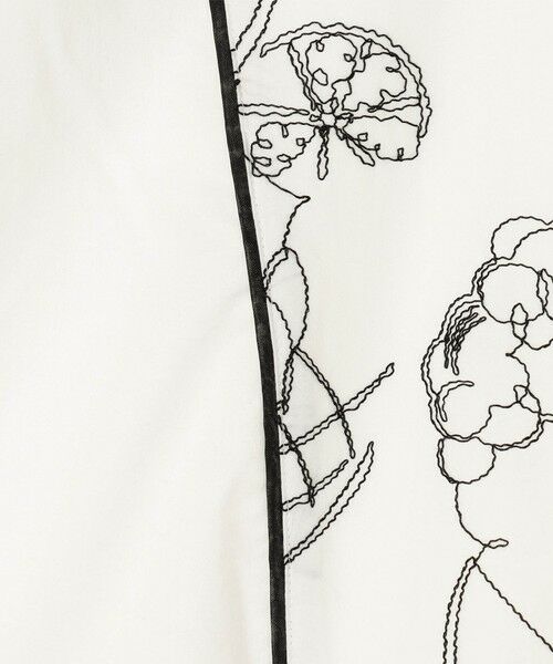 TOMORROWLAND / トゥモローランド シャツ・ブラウス | 【WEB先行予約】フルッタエンブロイダリー フレンチブザムブラウス | 詳細9