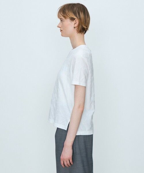 TOMORROWLAND / トゥモローランド Tシャツ | ジオメトリックカットジャージー クルーネックプルオーバー | 詳細3