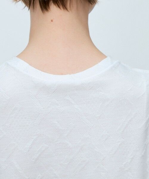 TOMORROWLAND / トゥモローランド Tシャツ | ジオメトリックカットジャージー クルーネックプルオーバー | 詳細6