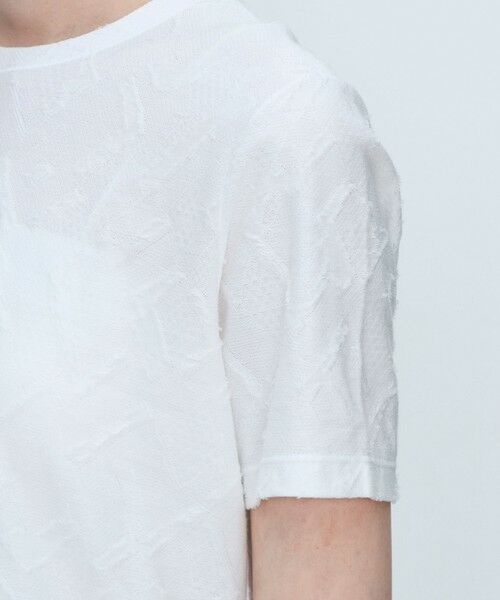 TOMORROWLAND / トゥモローランド Tシャツ | ジオメトリックカットジャージー クルーネックプルオーバー | 詳細7