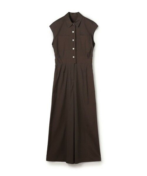 TOMORROWLAND / トゥモローランド サロペット・オールインワン | 【WEB先行予約】ハイパワーストレット オールインワン（47 ブラウン）