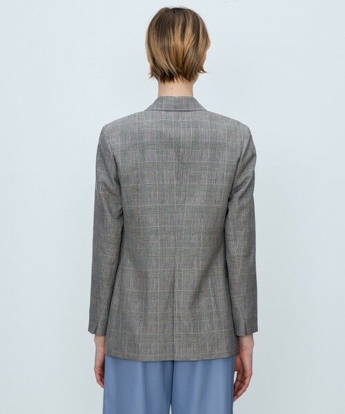 TOMORROWLAND / トゥモローランド テーラードジャケット | ブラウニーグレンチェック ダブルブレストジャケット | 詳細5