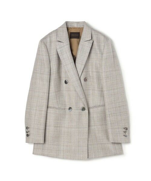 TOMORROWLAND / トゥモローランド テーラードジャケット | SUMMERTIME ダブルブレストジャケット（42 ベージュ）