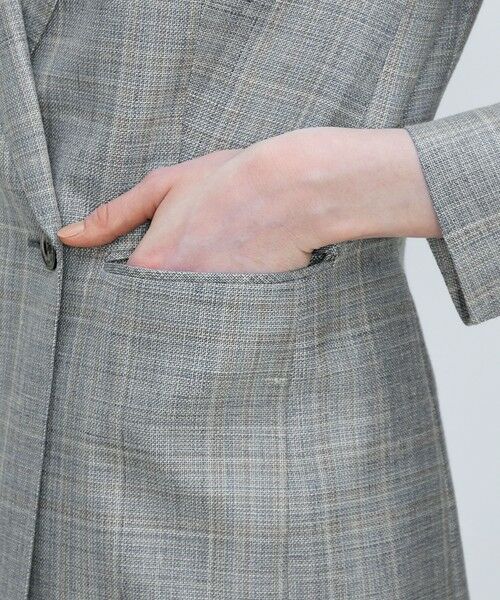 TOMORROWLAND / トゥモローランド テーラードジャケット | SUMMERTIME ダブルブレストジャケット | 詳細10