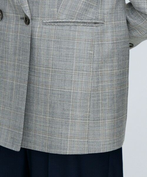 TOMORROWLAND / トゥモローランド テーラードジャケット | SUMMERTIME ダブルブレストジャケット | 詳細11