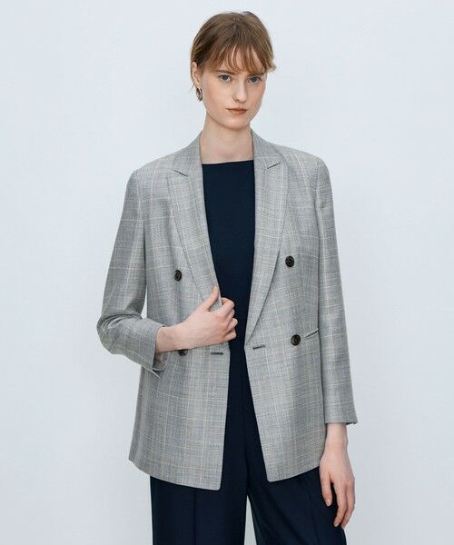 TOMORROWLAND / トゥモローランド テーラードジャケット | SUMMERTIME ダブルブレストジャケット | 詳細2