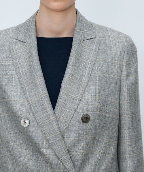 TOMORROWLAND / トゥモローランド テーラードジャケット | SUMMERTIME ダブルブレストジャケット | 詳細7