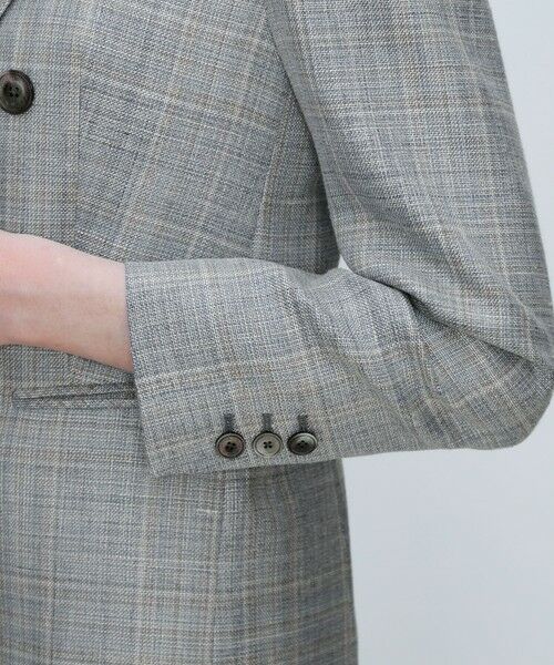 TOMORROWLAND / トゥモローランド テーラードジャケット | SUMMERTIME ダブルブレストジャケット | 詳細9