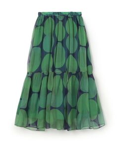 TOMORROWLAND / トゥモローランド ロング・マキシ丈スカート | エクリプスプリント スィングスカート