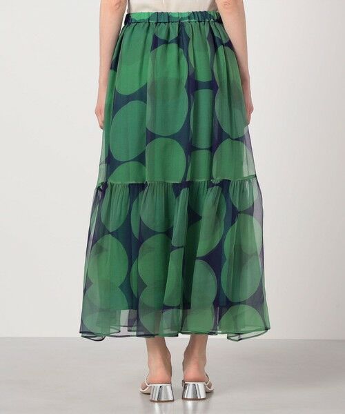 TOMORROWLAND / トゥモローランド ロング・マキシ丈スカート | エクリプスプリント スィングスカート | 詳細4