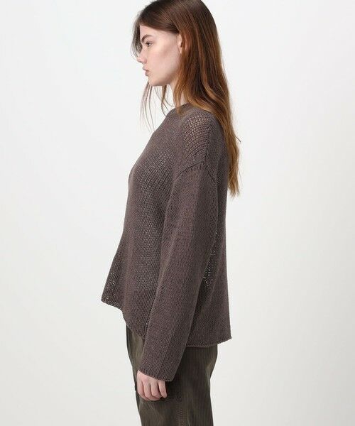TOMORROWLAND / トゥモローランド ニット・セーター | オーバーサイズド コットンリネンニット WTAL3294 | 詳細3