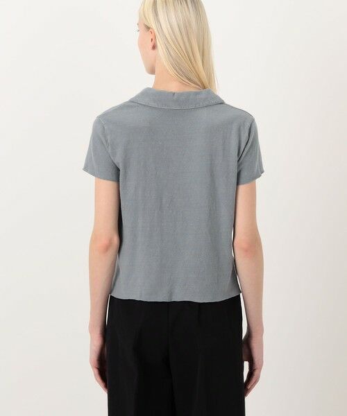 TOMORROWLAND / トゥモローランド ポロシャツ | スラブジャージーオープンポロシャツ WJD3317 | 詳細4