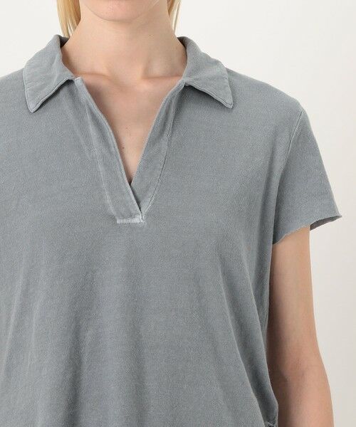 TOMORROWLAND / トゥモローランド ポロシャツ | スラブジャージーオープンポロシャツ WJD3317 | 詳細5