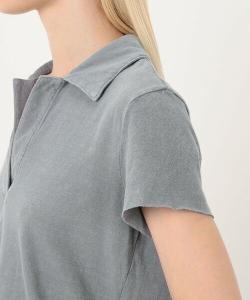 TOMORROWLAND / トゥモローランド ポロシャツ | スラブジャージーオープンポロシャツ WJD3317 | 詳細7