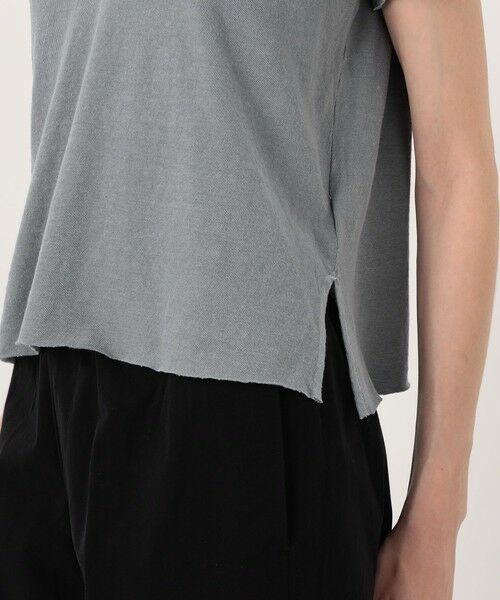 TOMORROWLAND / トゥモローランド ポロシャツ | スラブジャージーオープンポロシャツ WJD3317 | 詳細8