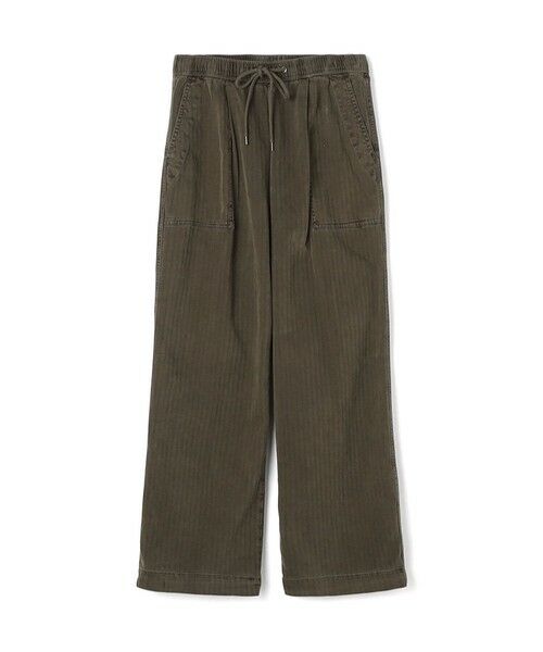 TOMORROWLAND / トゥモローランド その他パンツ | ヘリンボーン ツイルパンツ WHBS1145（58 ダークグリーン系）