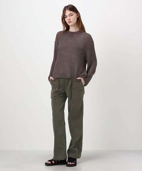 TOMORROWLAND / トゥモローランド その他パンツ | ヘリンボーン ツイルパンツ WHBS1145 | 詳細1