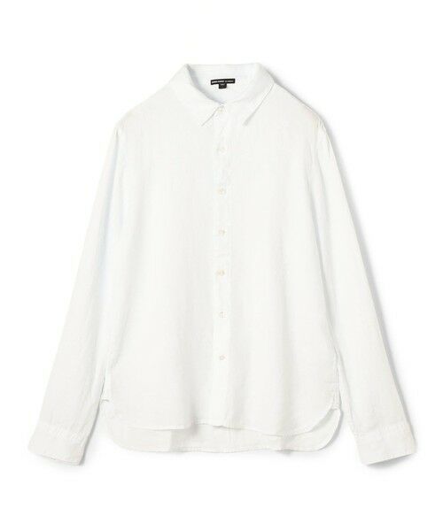 TOMORROWLAND / トゥモローランド シャツ・ブラウス | ライトウェイト リネンシャツ MKO3867（11 ホワイト）