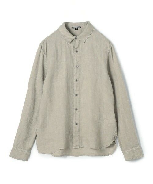 TOMORROWLAND / トゥモローランド シャツ・ブラウス | ライトウェイト リネンシャツ MKO3867（16 グレー系）