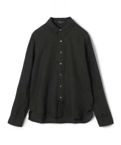 TOMORROWLAND / トゥモローランド シャツ・ブラウス | ライトウェイト リネンシャツ MKO3867（19 ブラック）