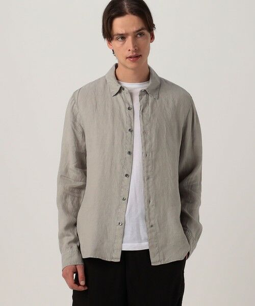 TOMORROWLAND / トゥモローランド シャツ・ブラウス | ライトウェイト リネンシャツ MKO3867 | 詳細1