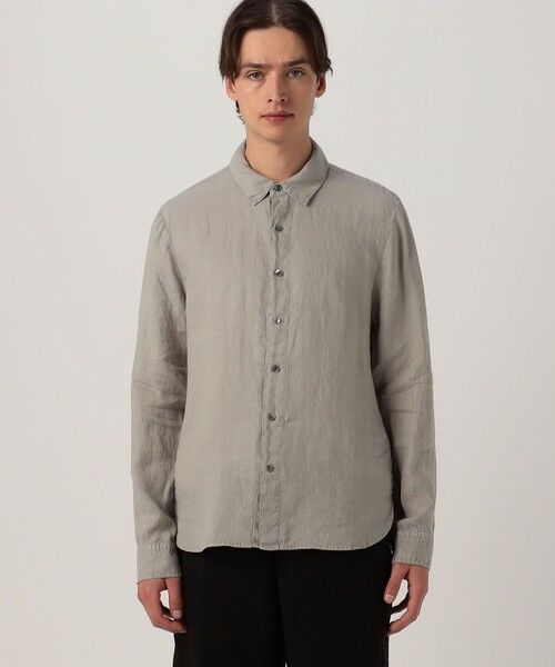 TOMORROWLAND / トゥモローランド シャツ・ブラウス | ライトウェイト リネンシャツ MKO3867 | 詳細2
