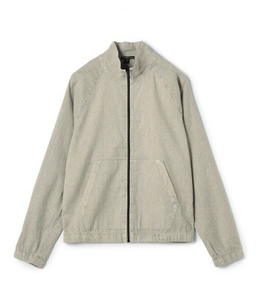 TOMORROWLAND / トゥモローランド ブルゾン | ストレッチリネントラックジャケット MLIM2257（16 グレー系）