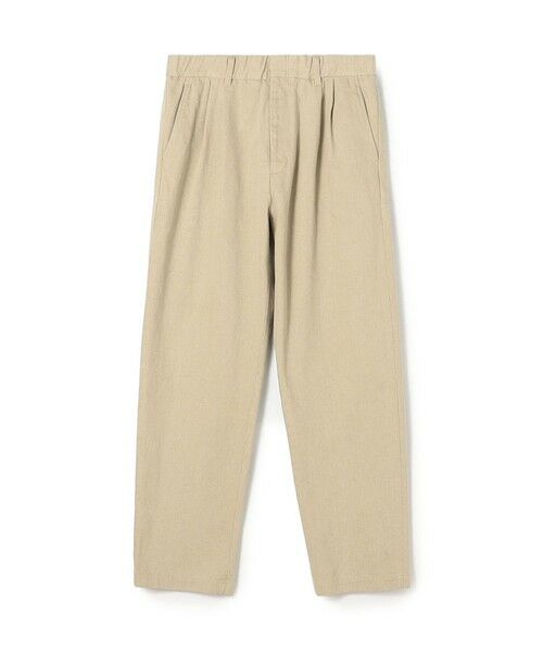 TOMORROWLAND / トゥモローランド その他パンツ | ダストフェードツイル イージーツータックパンツ(43 ベージュ)