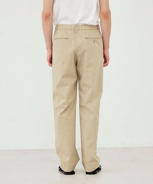 TOMORROWLAND / トゥモローランド その他パンツ | ダストフェードツイル イージーツータックパンツ | 詳細4