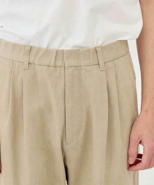 TOMORROWLAND / トゥモローランド その他パンツ | ダストフェードツイル イージーツータックパンツ | 詳細5