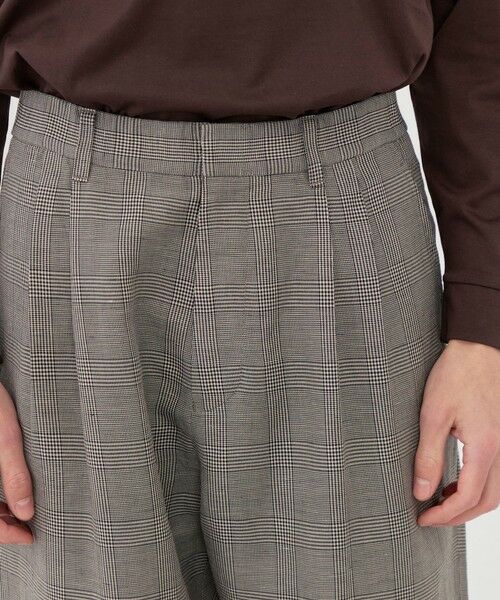 TOMORROWLAND / トゥモローランド その他パンツ | リネンキュプラシルクコンパクト ツータックパンツ | 詳細6