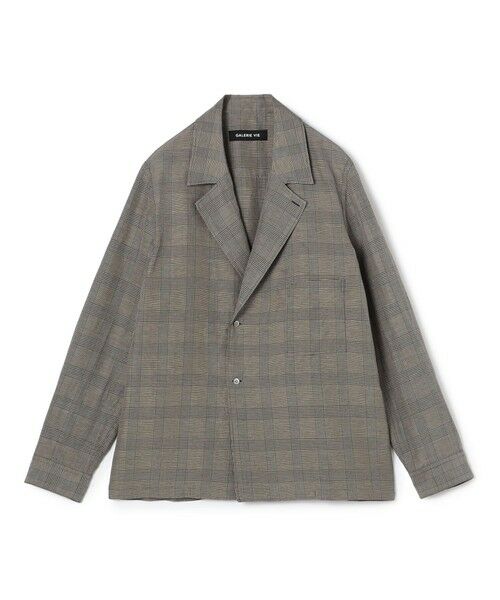 TOMORROWLAND / トゥモローランド その他アウター | リネンキュプラシルクコンパクト シャツジャケット（18 ブラック系）