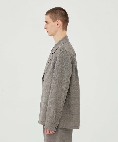 TOMORROWLAND / トゥモローランド その他アウター | リネンキュプラシルクコンパクト シャツジャケット | 詳細3