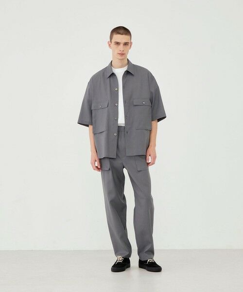 TOMORROWLAND / トゥモローランド シャツ・ブラウス | ウォッシャブルトロピカル ハーフスリーブシャツ | 詳細1