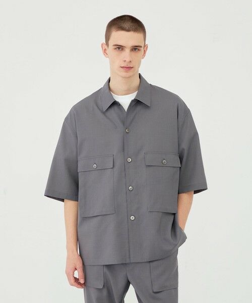 TOMORROWLAND / トゥモローランド シャツ・ブラウス | ウォッシャブルトロピカル ハーフスリーブシャツ | 詳細2