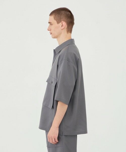 TOMORROWLAND / トゥモローランド シャツ・ブラウス | ウォッシャブルトロピカル ハーフスリーブシャツ | 詳細3