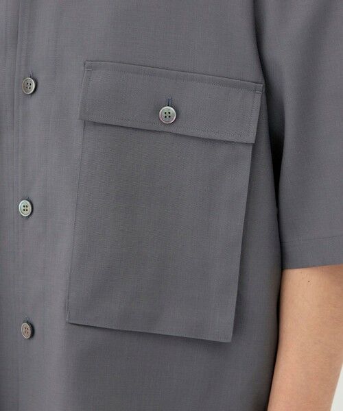 TOMORROWLAND / トゥモローランド シャツ・ブラウス | ウォッシャブルトロピカル ハーフスリーブシャツ | 詳細7