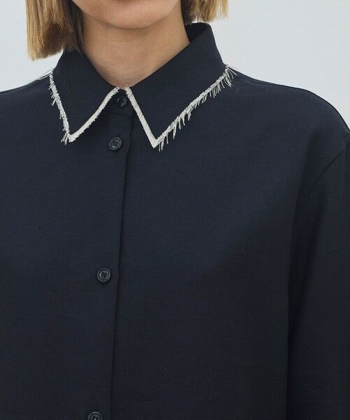 TOMORROWLAND / トゥモローランド シャツ・ブラウス | モヘヤリネン エンブロイダリーカッティングシャツ | 詳細5