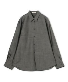 TOMORROWLAND / トゥモローランド シャツ・ブラウス | ウーステッドウールモヘヤ ドレスシャツ