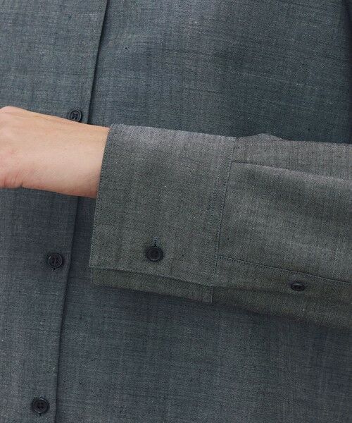 TOMORROWLAND / トゥモローランド シャツ・ブラウス | ウーステッドウールモヘヤ ドレスシャツ | 詳細6