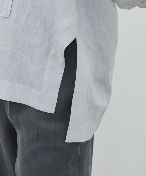 TOMORROWLAND / トゥモローランド シャツ・ブラウス | 【WEB先行予約】 リネンラミーシルク ミドルパフスリーブブラウス | 詳細7