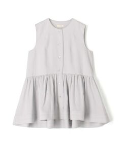 TOMORROWLAND / トゥモローランド シャツ・ブラウス | 【WEB先行予約】リネンラミーシルク ギャザーペプラムブラウス