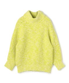 TOMORROWLAND / トゥモローランド ニット・セーター | ウールナイロンムリネ ハイネックプルオーバー