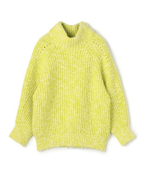 TOMORROWLAND / トゥモローランド ニット・セーター | ウールナイロンムリネ ハイネックプルオーバー（52 ライトグリーン系）
