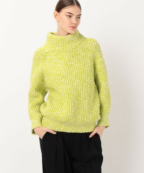 TOMORROWLAND / トゥモローランド ニット・セーター | ウールナイロンムリネ ハイネックプルオーバー | 詳細2
