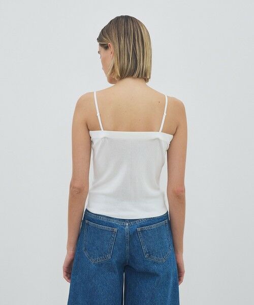 TOMORROWLAND / トゥモローランド キャミソール・チューブトップ | マットレーヨンラッフル キャミソール | 詳細4